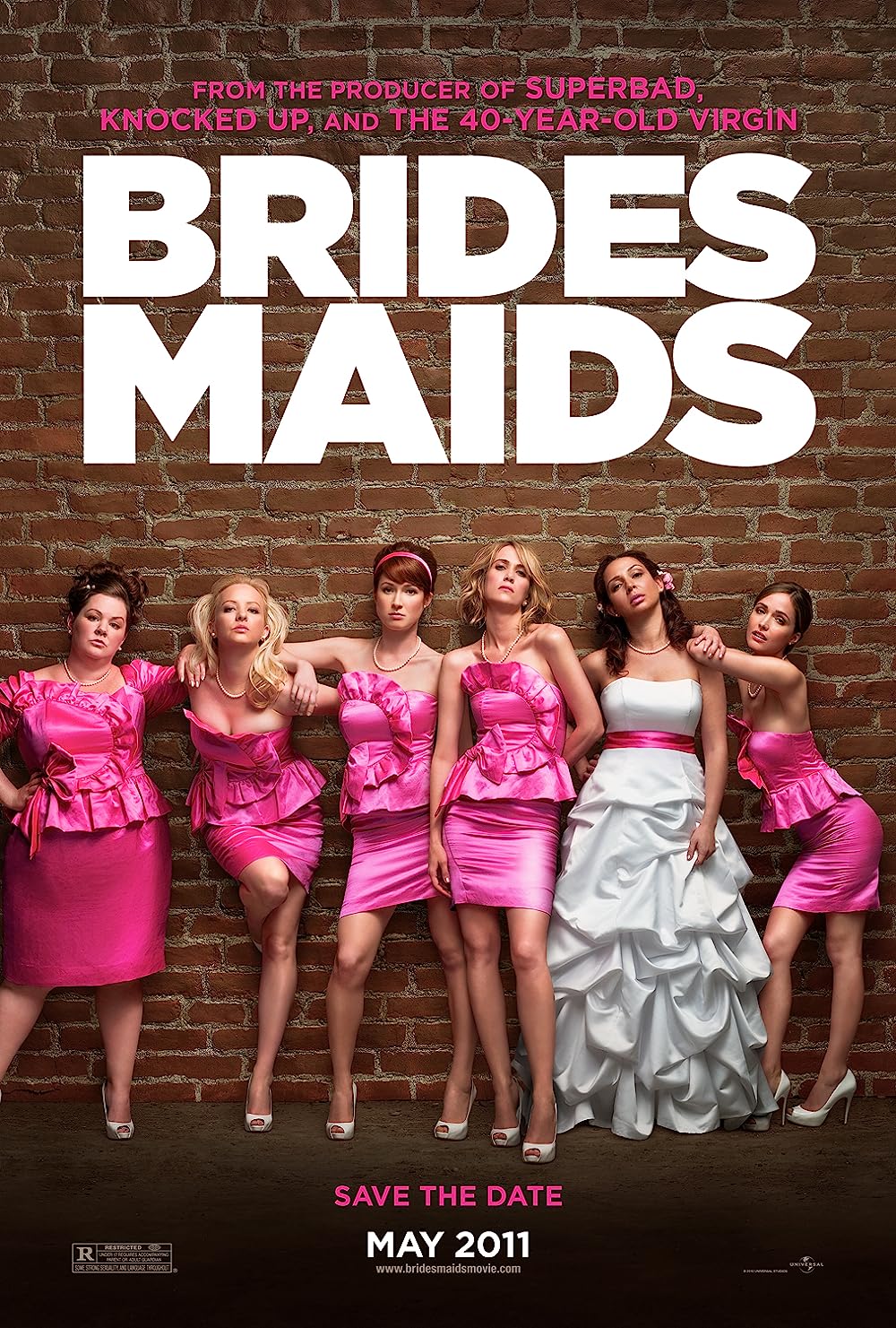 Bridesmaids (2011) | แก๊งค์เพื่อนเจ้าสาว แสบรั่วตัวแม่