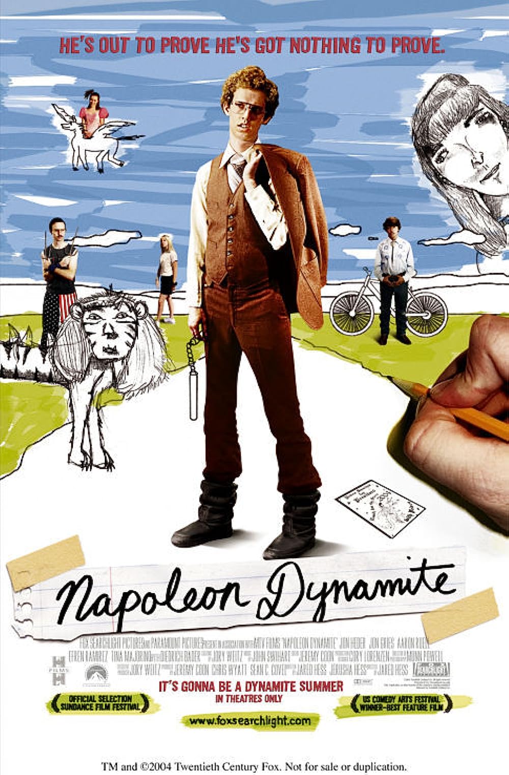Napoleon Dynamite (2004) | จากผู้ร้ายเป็นชายในฝัน