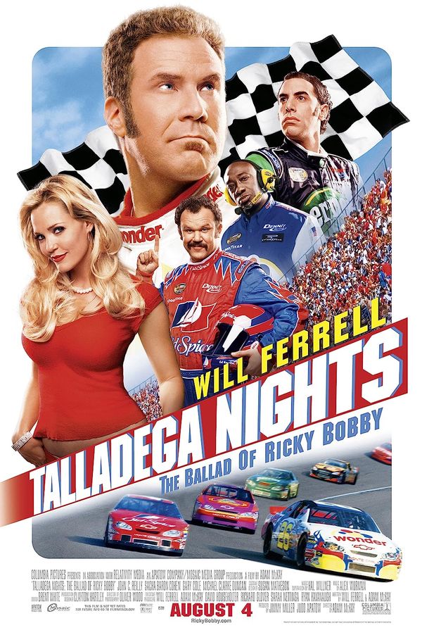 Talladega Nights: The Ballad of Ricky Bobby (2006) | ริกกี้ บ๊อบบี้ ซ่าส์ตัวจริง ซิ่งกระเจิง